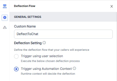 Deflection Flow