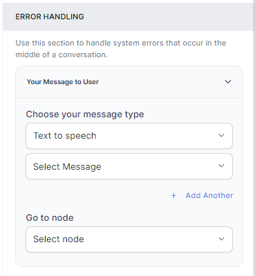 Error Handling