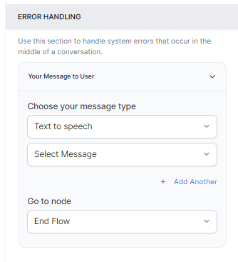 Error Handling