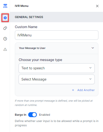 General Settings