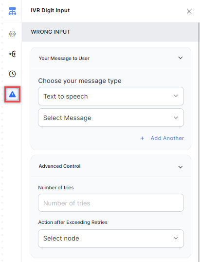Wrong Input