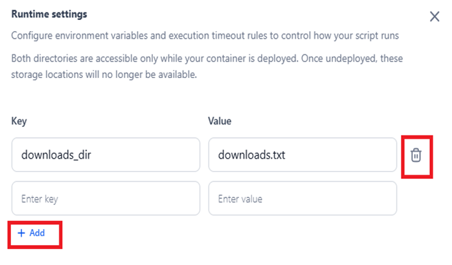 add key value