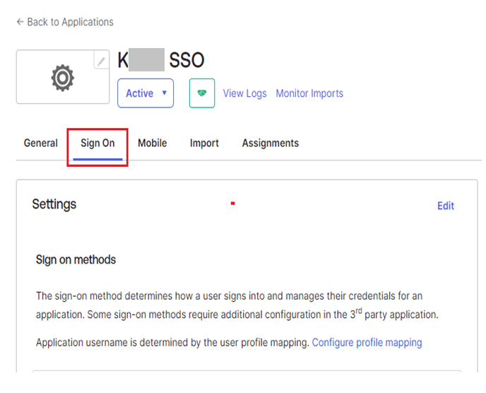 copy identity provider issuer
