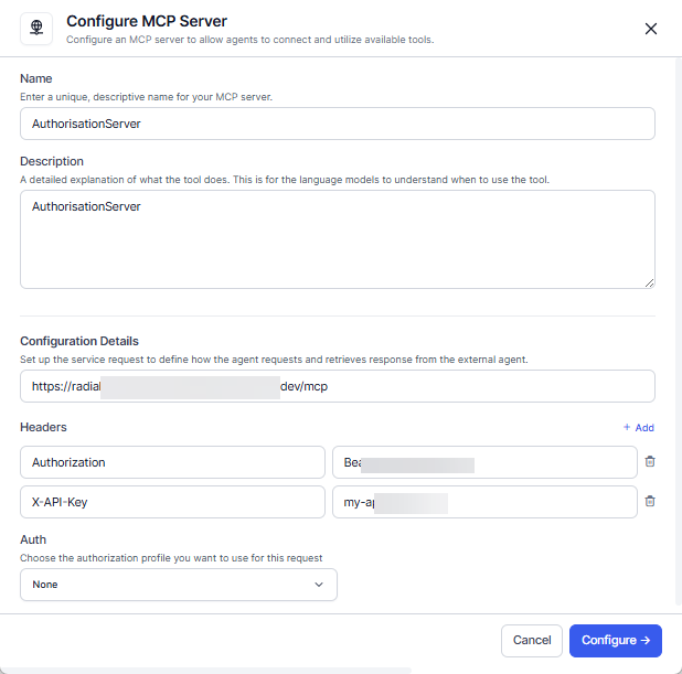 Configure MCP Server