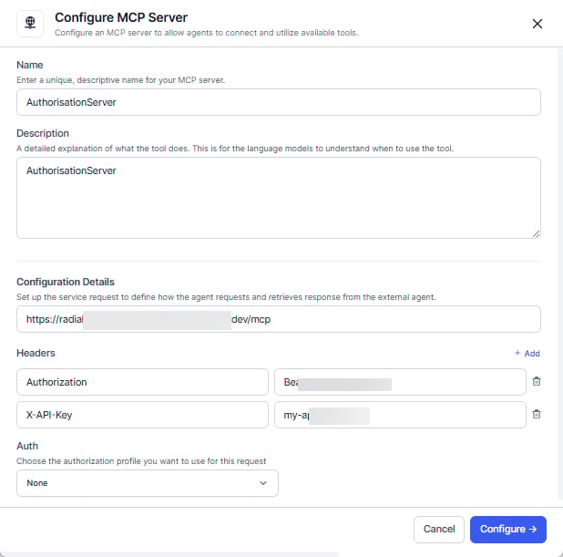 Configure MCP Server