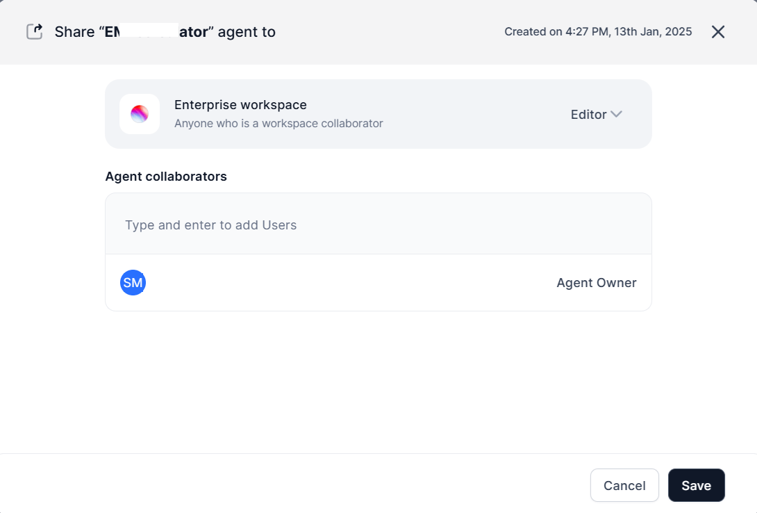Agent Management