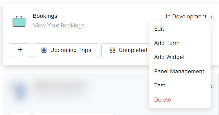 panel options for digital views