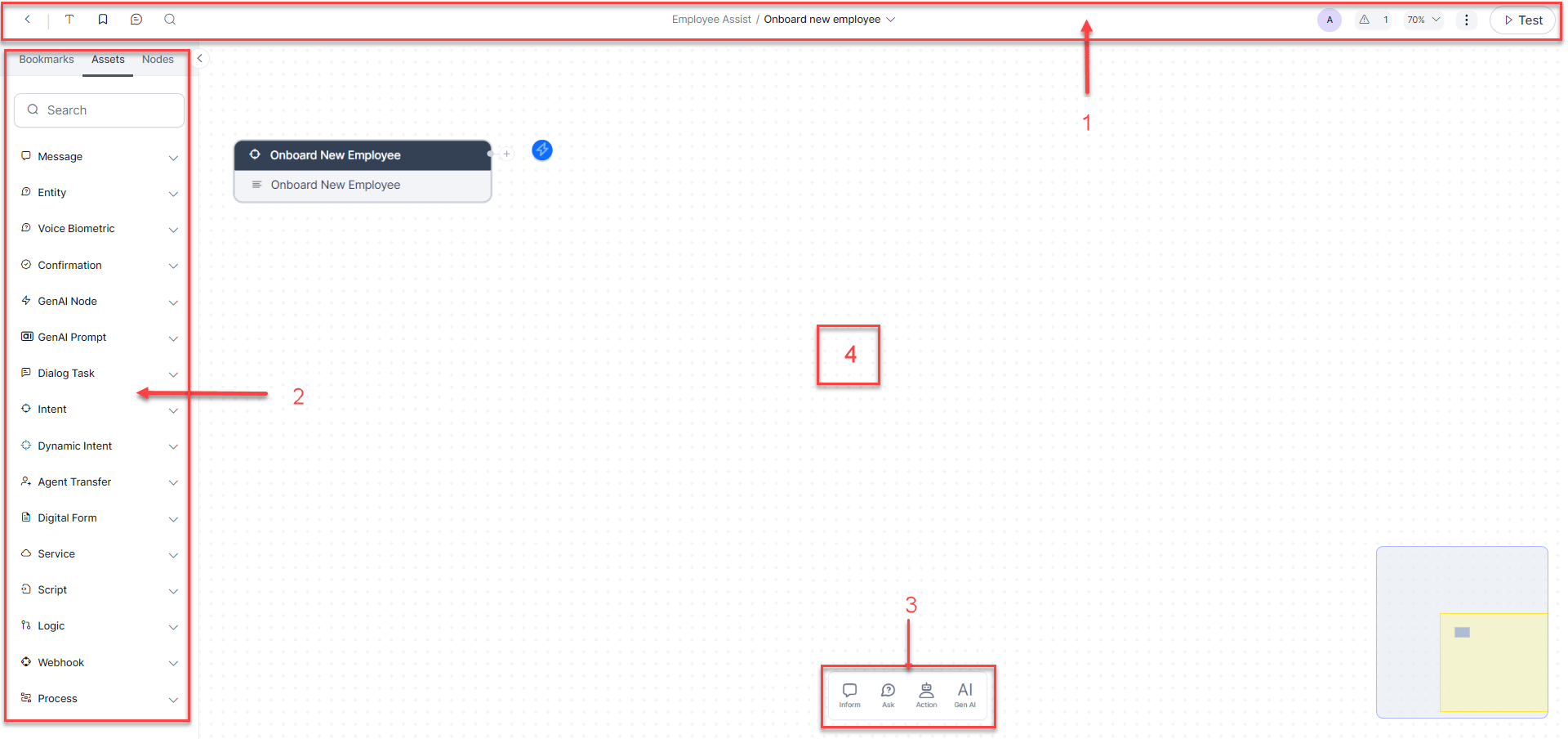 Dialog builder
