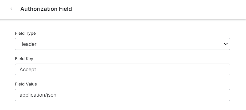 Adding Authorization Fields