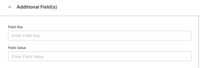 Additional fields