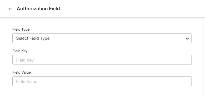 Adding auth fields