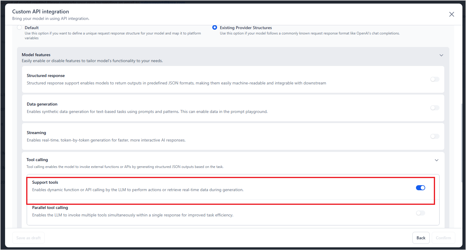 Enable Tool Calling