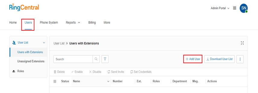 user extension