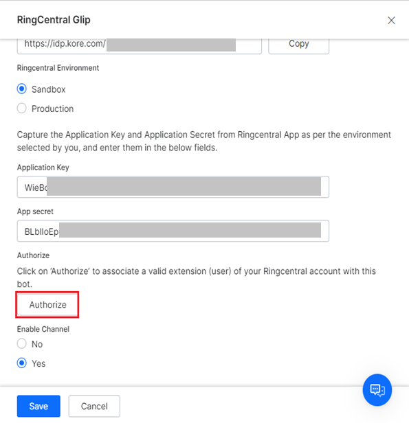 authorize app