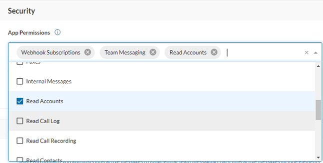 webhook subscriptions