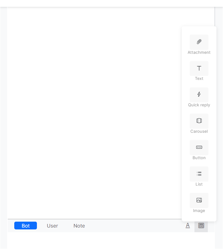 Bot message templates