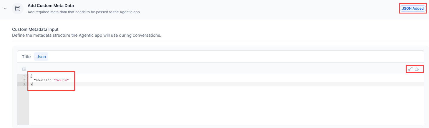 Add Custom Metadata