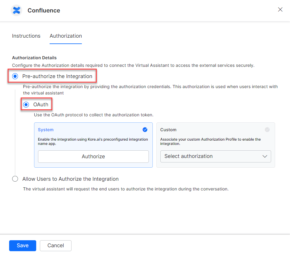 Authorization Type-OAuth