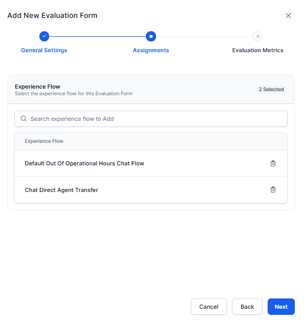 AI Agent Experience Flow
