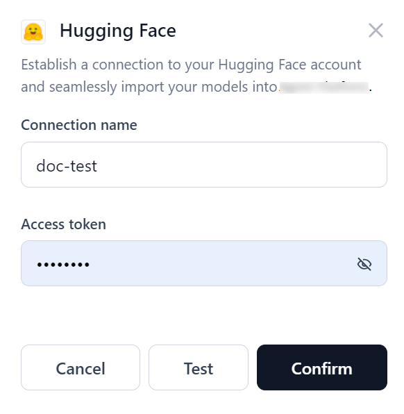 Hugging Face Connection
