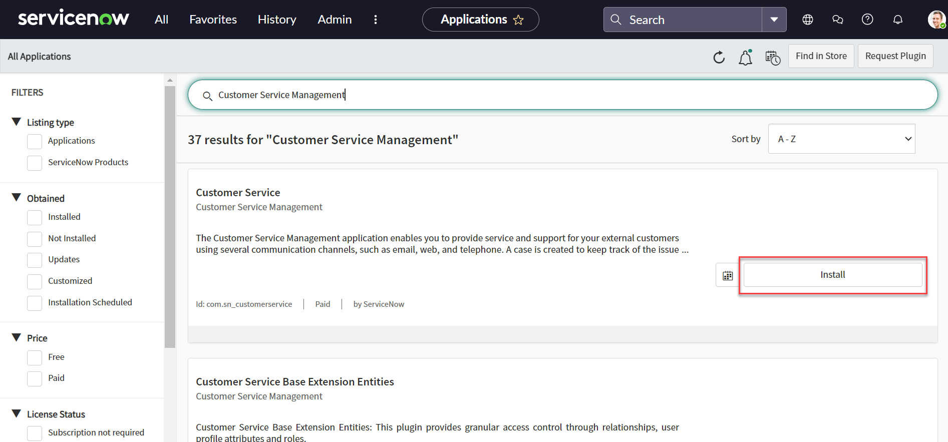 Customer Service Management