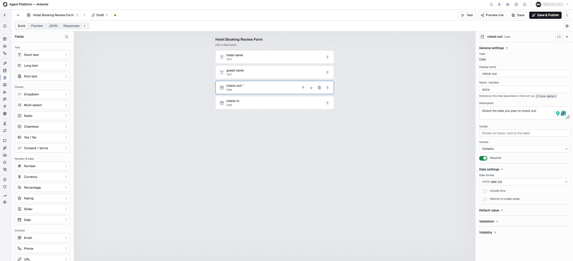 Form builder