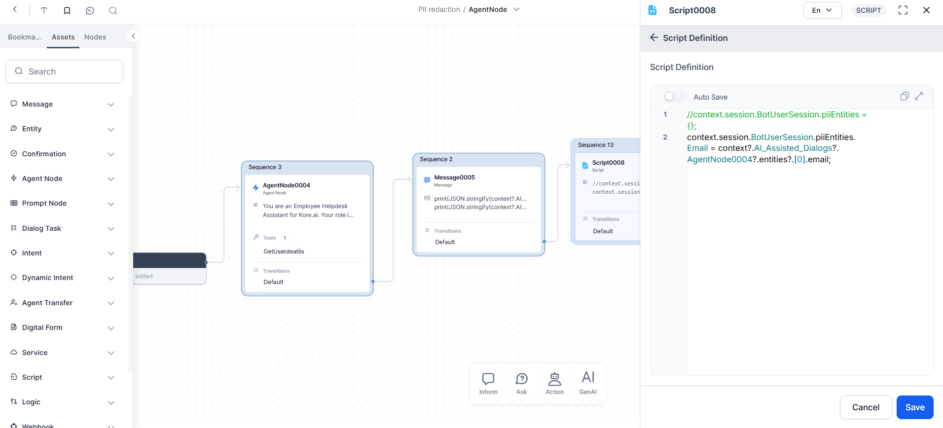 Reuse Sensitive Entities Across Dialogs