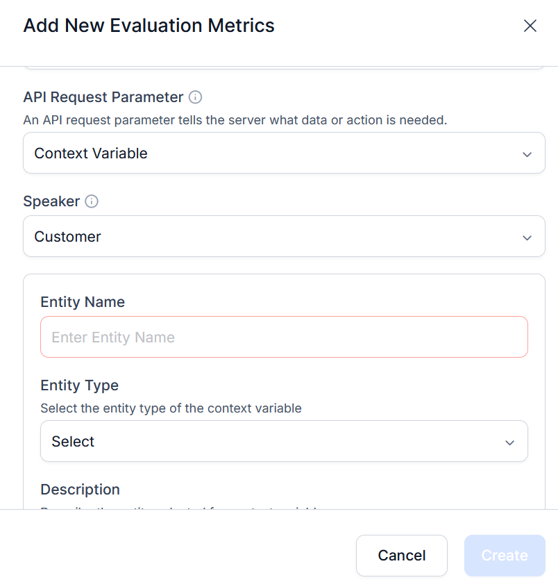 Context Variable Setup