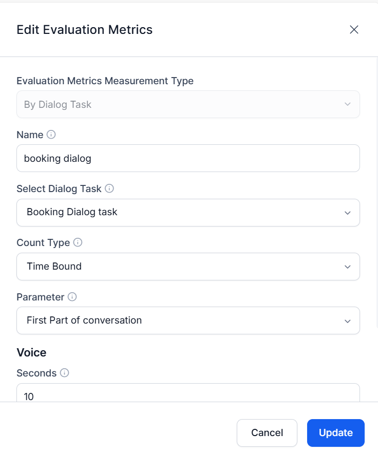 Edit Dialog Task