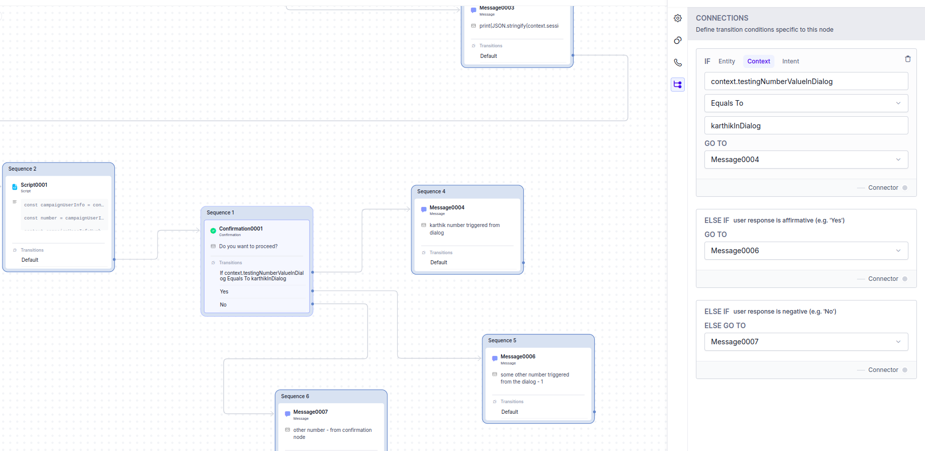 Confirmation Node