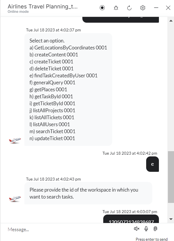Find tasks with user ID