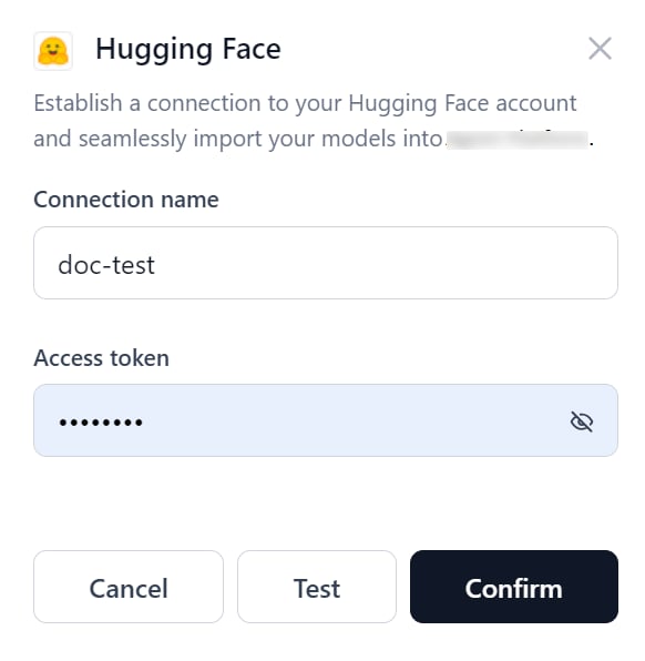 Hugging Face Connection