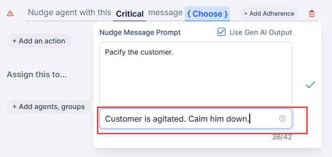 GenAI Nudge Fallback