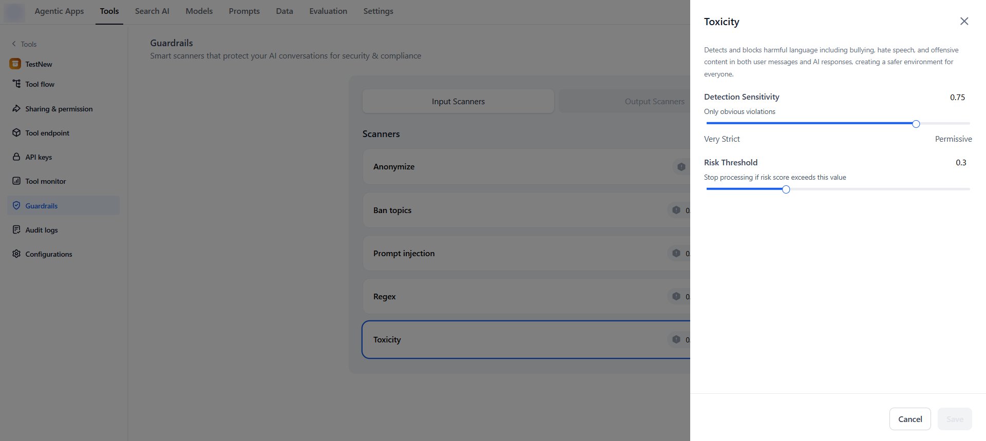 Configure Settings