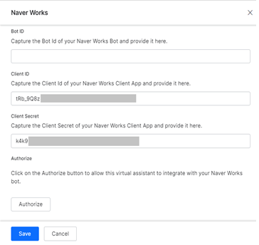 naverworks configuration