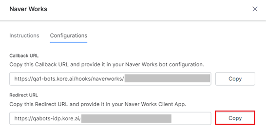 enable naverworks configuration