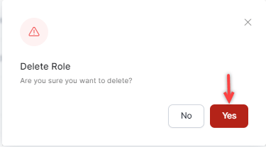 Delete Confirmation