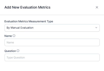 Manual Evaluation Metrics