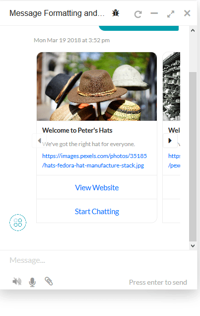 Carousel template