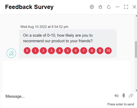 Feedback Survey template