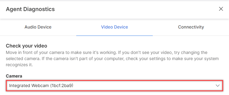 Camera Selection