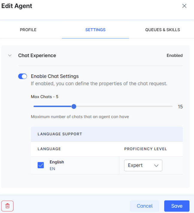 Chat Experience