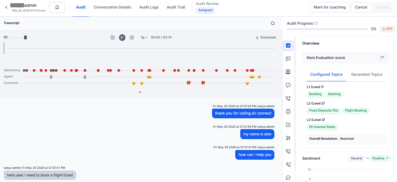 Evaluation Workflow