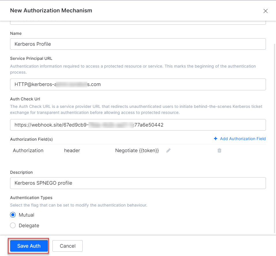 Save Auth