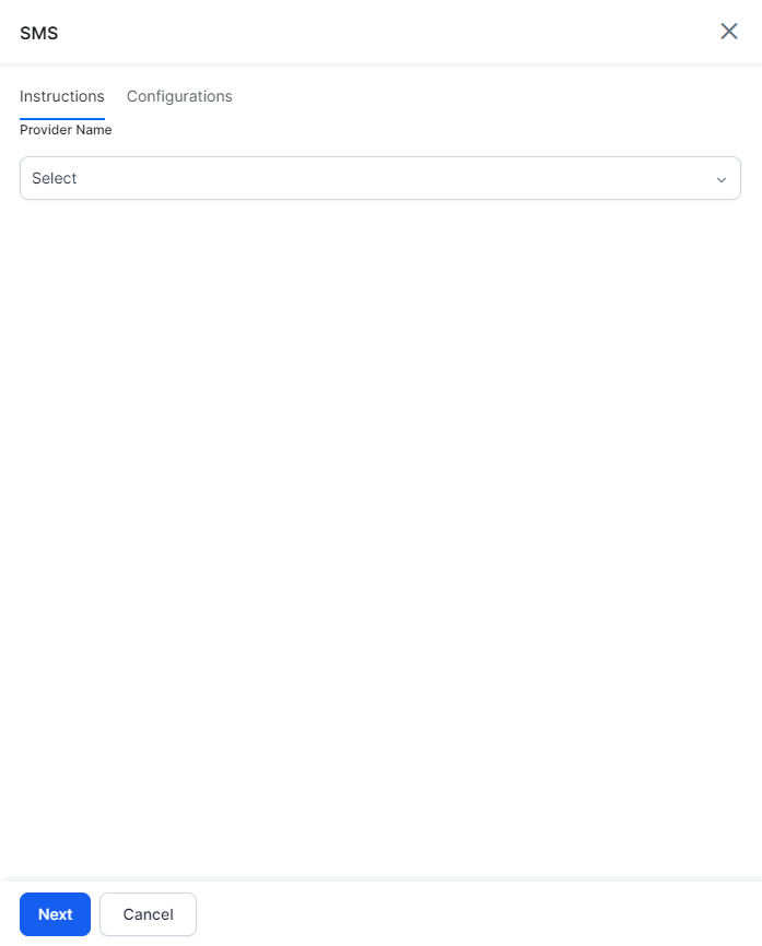 Instructions Tab