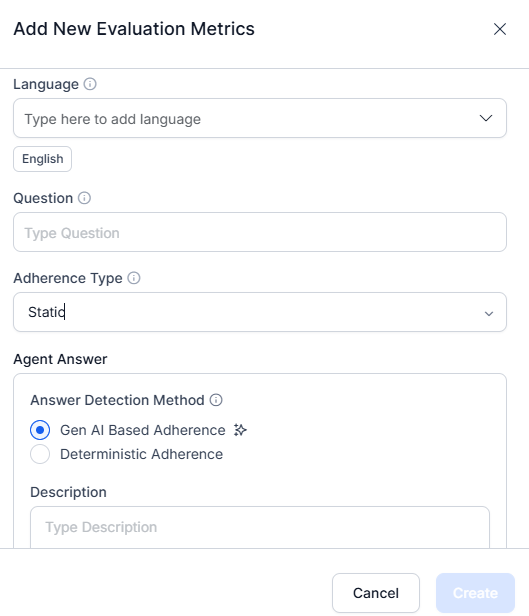 Question and Adherence Type