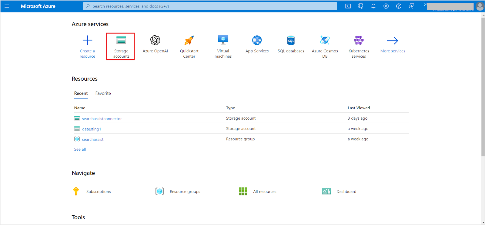 Azure Home