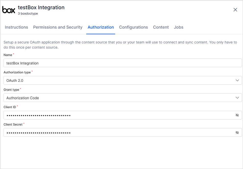 Configuration