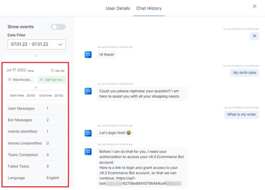 Chat History 2