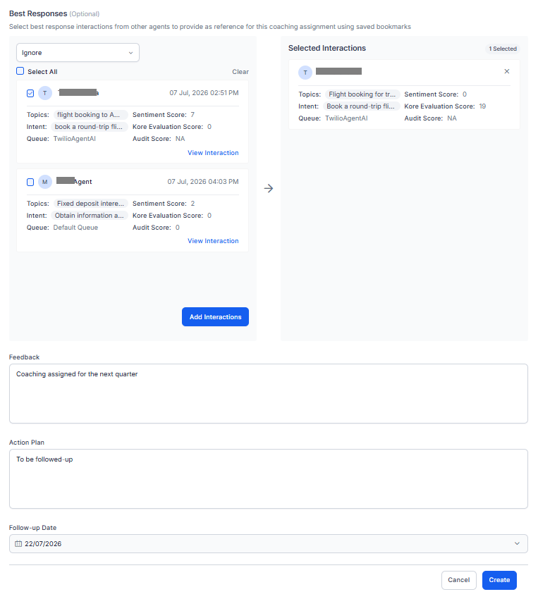 View Interactions - Audit